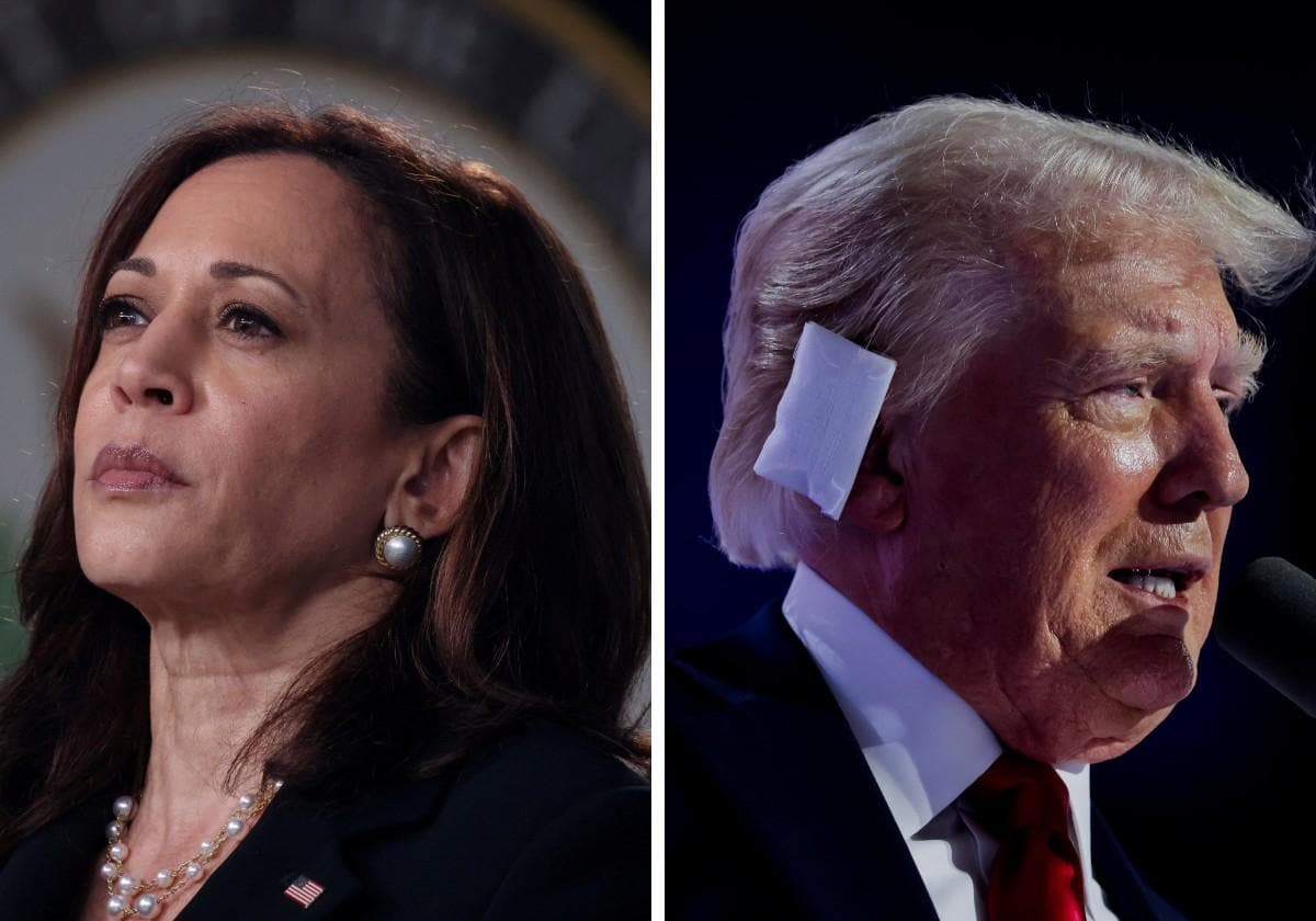 Trump consideró un debate con Harris antes del voto anticipado