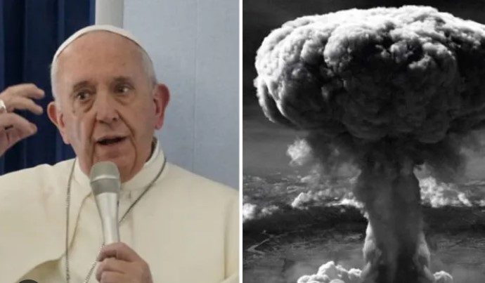 El Papa rememoró las tragedias de Hiroshima y Nagasaki