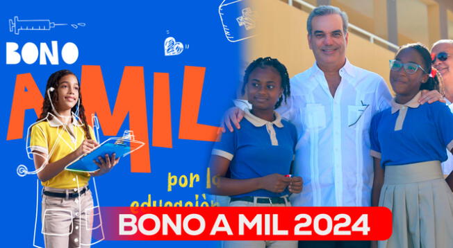 El bono “A Mil por la Educación” ya está disponible