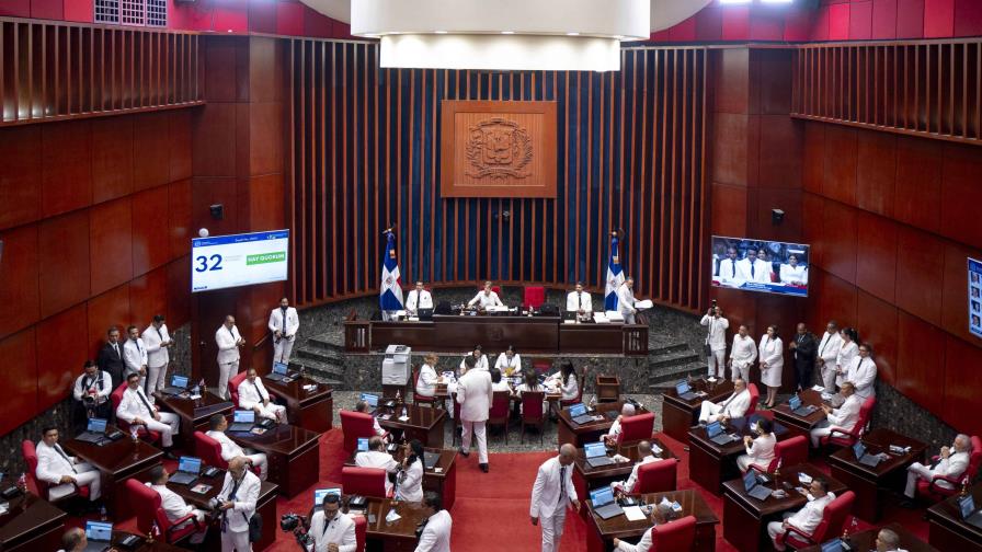 Inasistencias frecuentes en el Congreso dominicano, la falta más común de legisladores