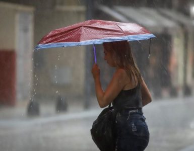 Clima nublado y lluvias dispersas en Santo Domingo para este lunes