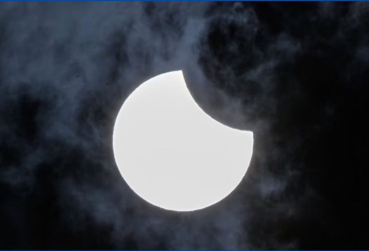 Eclipse solar parcial deslumbró este sábado en varias regiones del mundo