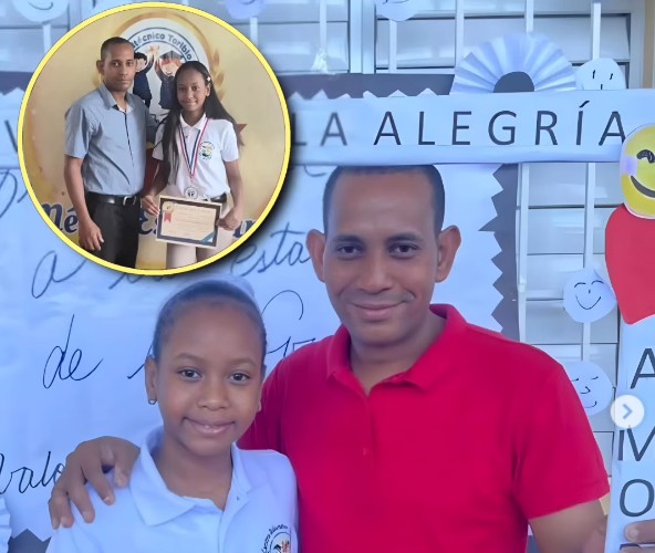 Puerto Plata lamenta la pérdida del profesor Melvin Pichardo y su hija Emely en trágico accidente